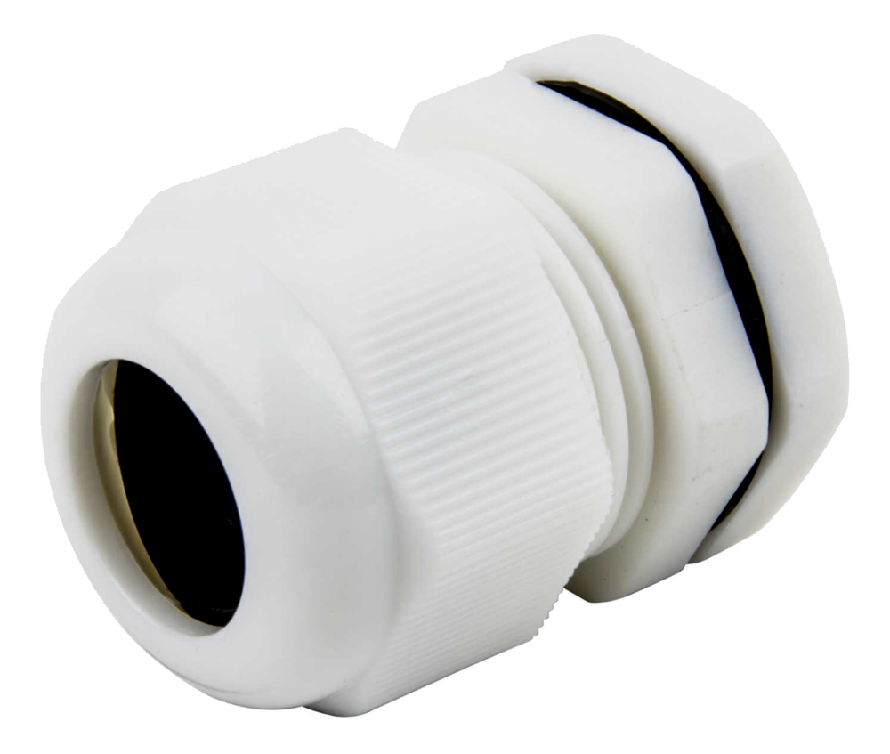 Termtech Compression Cable Gland 25mm White