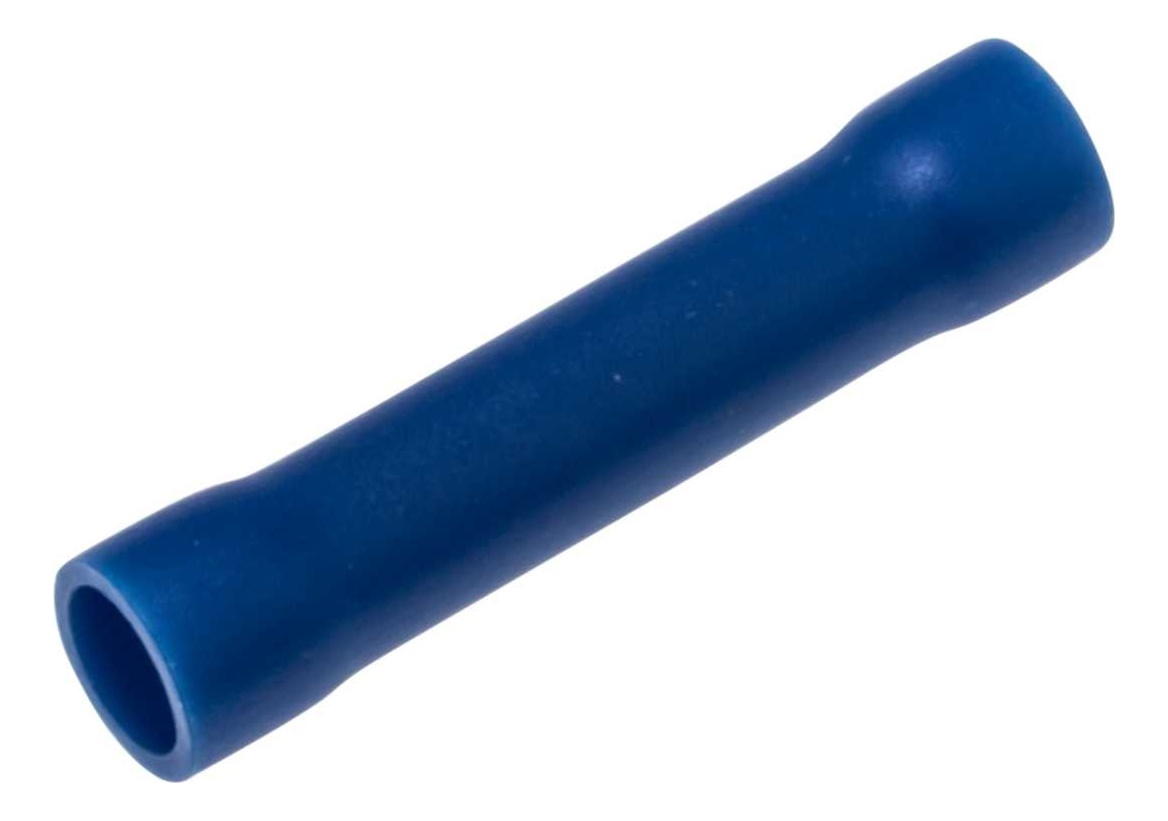 SWA Butt Splice Through Crimp 1.5-2.5mm Blue