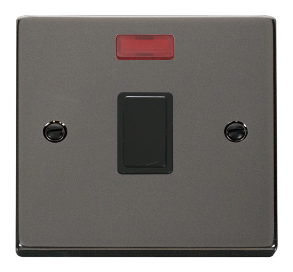 Click VPBN623BK Switch DP Neon 20A BN