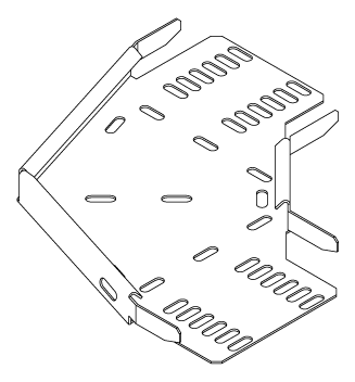 Unistrut Medium Duty Tray 90° Flat Bend 18