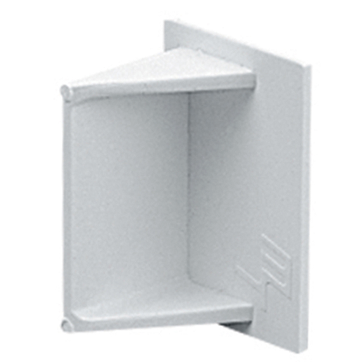 MT Mini Trunking End Cap 38x25mm White