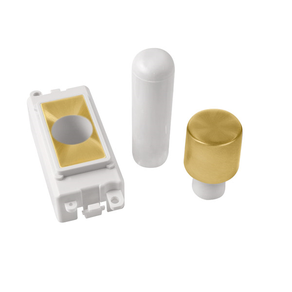 Click GM050PWSB Dimmer 1 Mod Whi/S/Brs