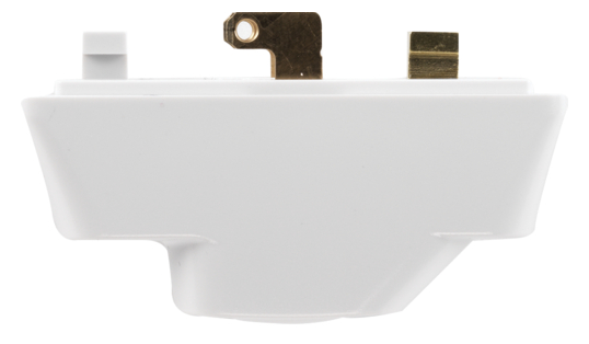 Hager P22 Plug 3Pin 6A White