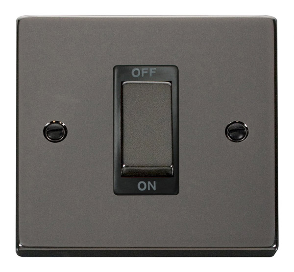 Click VPBN500BK Switch 1 Gang DP 45A