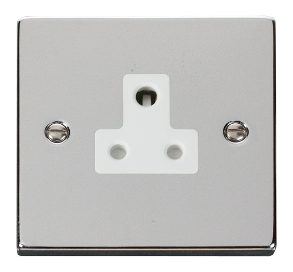 Click VPCH038WH Socket 1G Unswd 5A PC