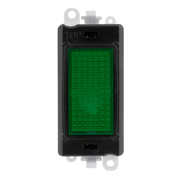 Click GM2082BK Grn Indicator Module Blk