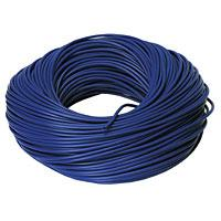 Sleeving 4mm Blue PVC 