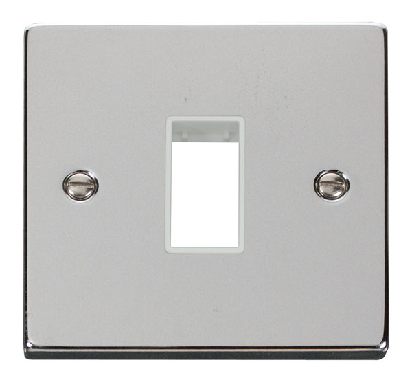 Click VPCH401WH Frontplate 1G 1Aperture