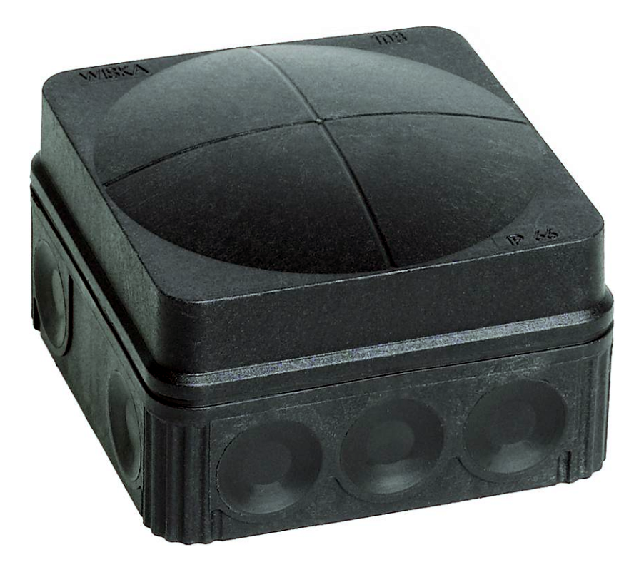 Wiska 10061998 Box 108/5 BLK IP66