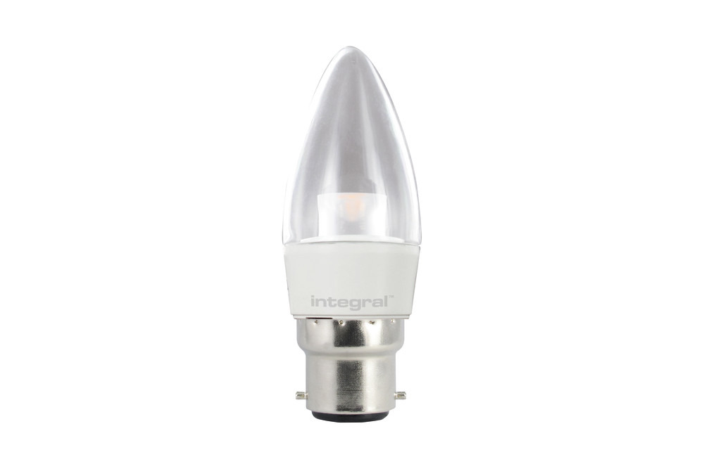 Integral BC Candle Lamp 3.1W 250lm 2700k