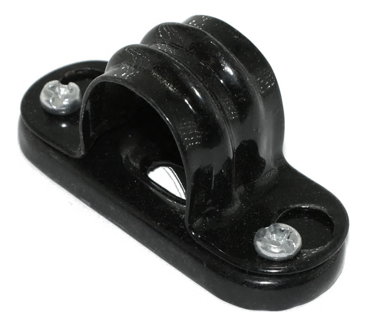 Steel Spacer Bar Saddle 20mm Black