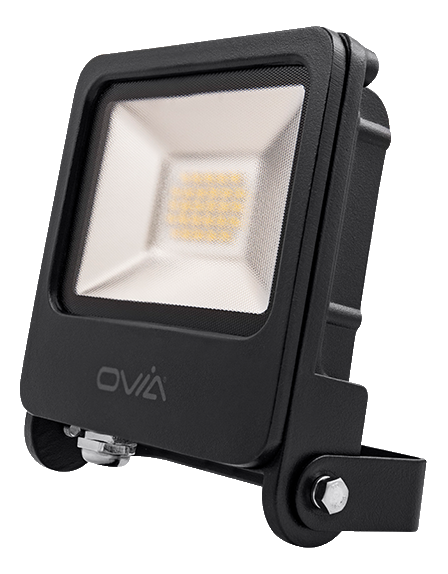 Ovia OV10120BKCW Floodlight 20W Black 4000K