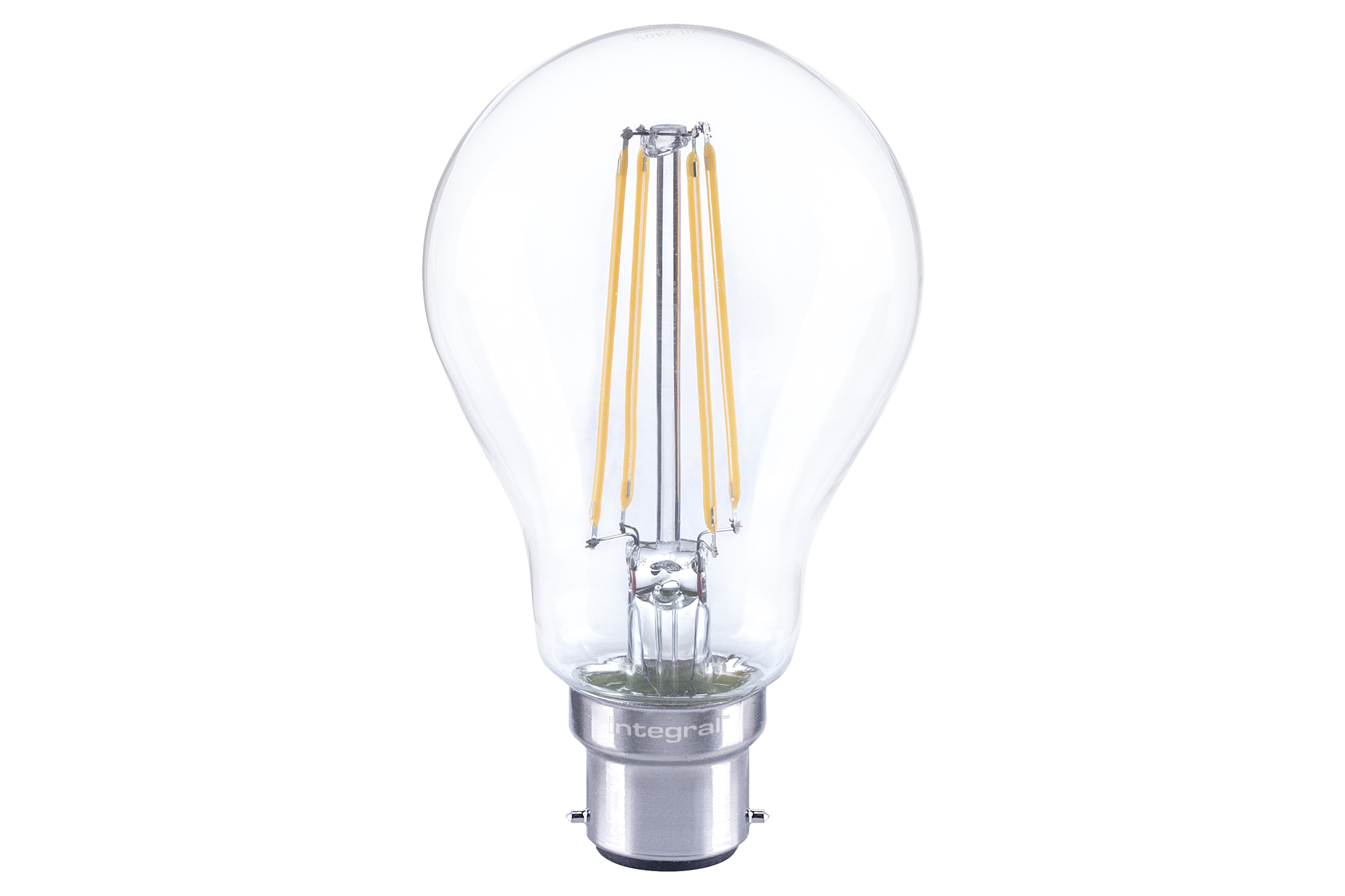 Integral BC GLS Dimmable Filament Lamp 7W 806lm 2700K