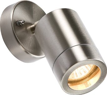 K/Bridge Adjustable Wall Light GU10 Stainless Steel IP65