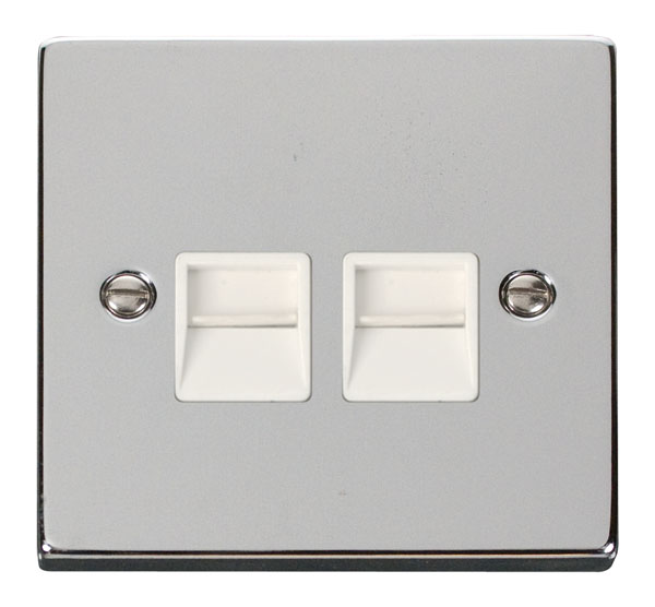 Click VPCH126WH Socket Tel Second Twn PC