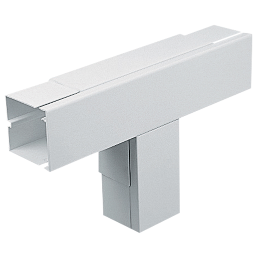 MT Maxi Trunking Flat Tee 50x50mm White