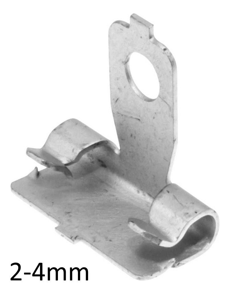 Walraven EM50020004 BC125 Beam Clip Flange: 2-4mm