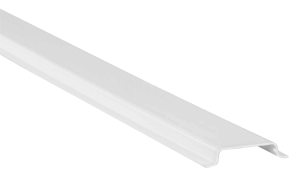 MT Plastic Channel Capping 38mmx2m White