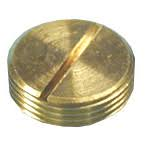 G/Brook 25BRSP Slotted Plug 25mm Brass 