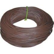 Sleeving 3mm Brown PVC 