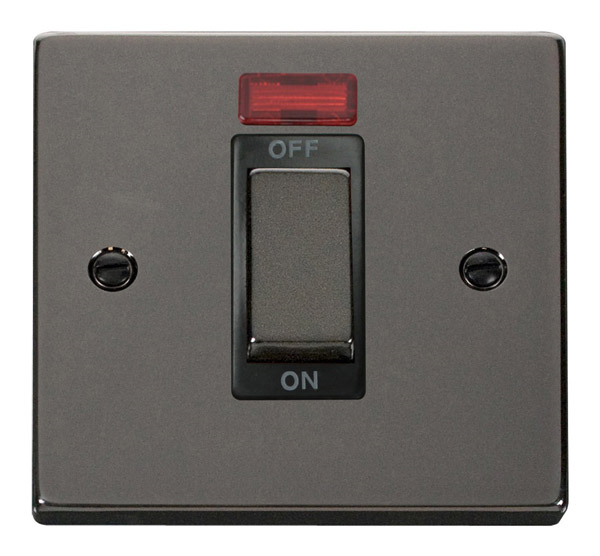 Click VPBN501BK Switch 1 Gang DP 45A