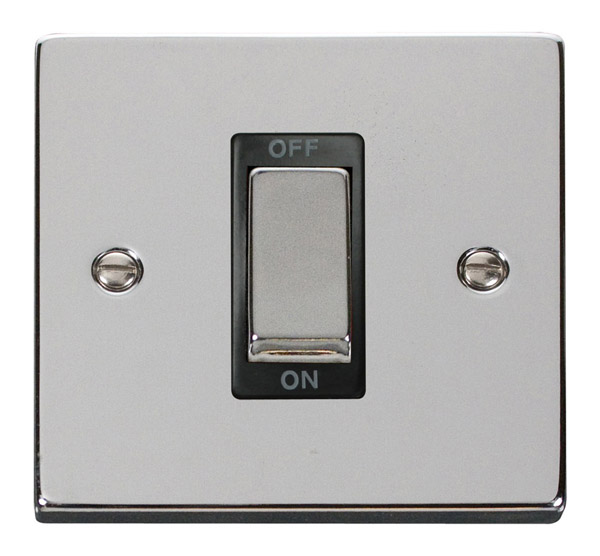 Click VPCH500BK Switch 1 Gang DP 45A