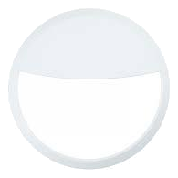 Ansell Delta LED Bulkhead Eyelid Trim White