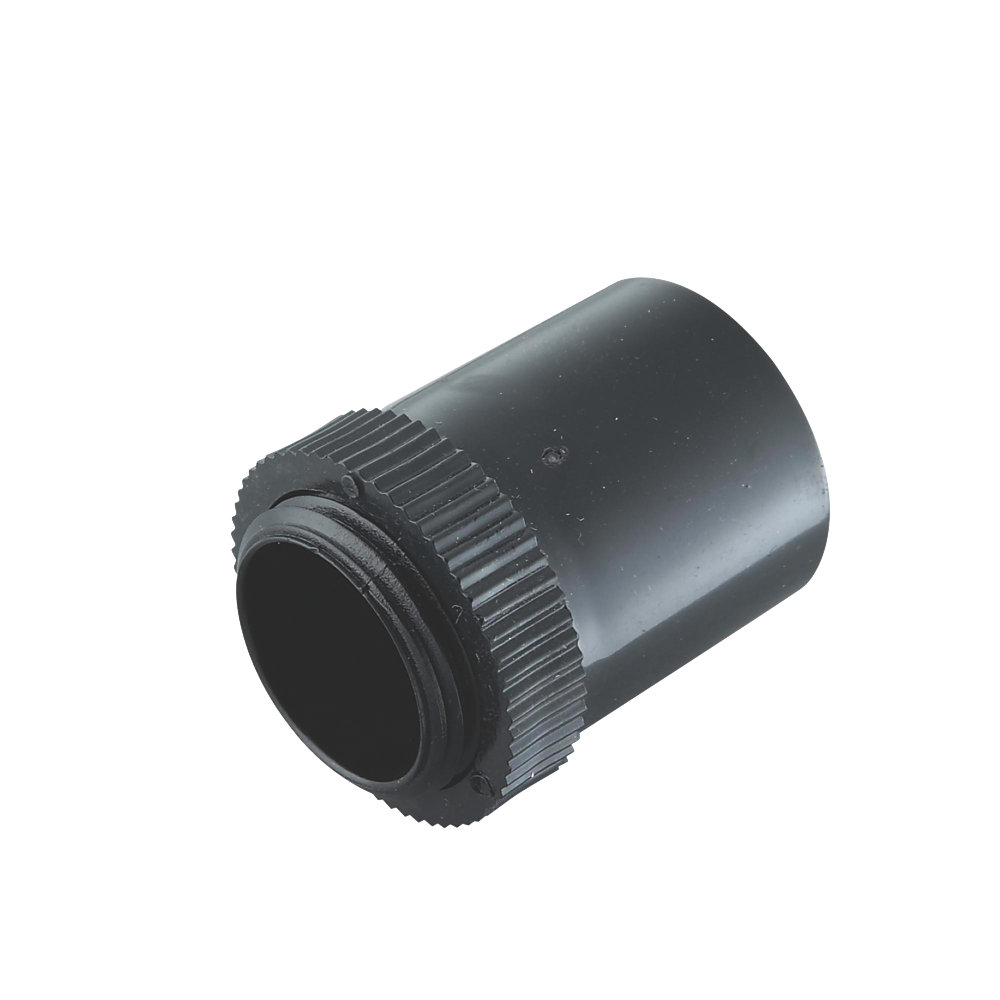 MT Male Adaptor 25mm Black