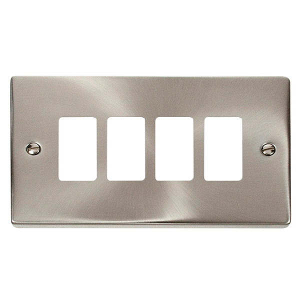 Click VPSC20404 Deco Frontplate 4G S/Ch