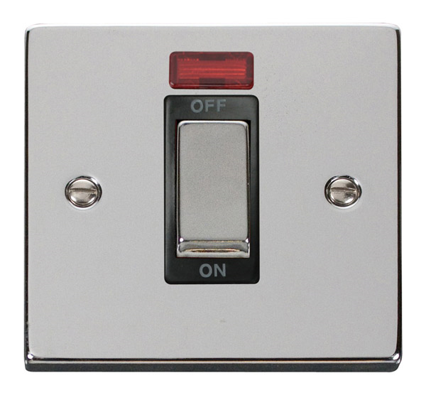 Click VPCH501BK Switch 1 Gang DP 45A