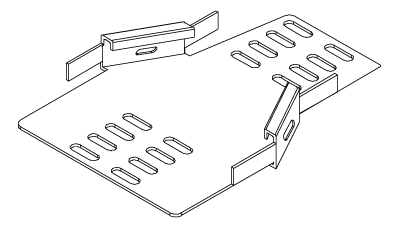 Unistrut Medium Duty Tray Reducer 450-225mm Pre Galv