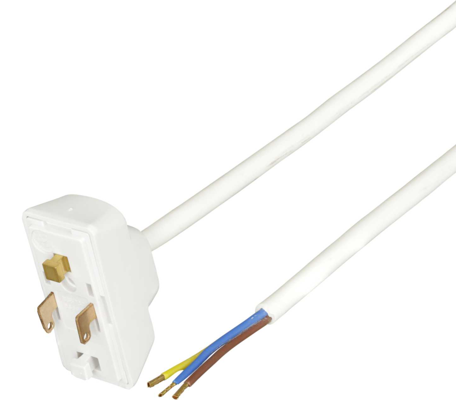 Hager P22/1.0LSF/5.0m  Plug 3Pin 6A & Flex