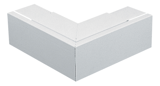 MT Maxi Trunking External Bend 90D 75x75mm White