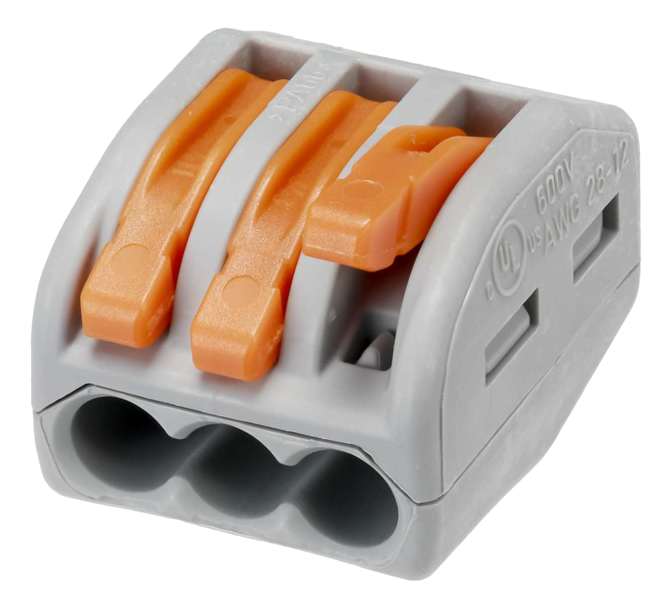 Wago 51002104 3 Way Lever Connector Terminal Block 32A