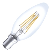 Integral SBC Filament Candle Lamp 4W 430lm 2700K