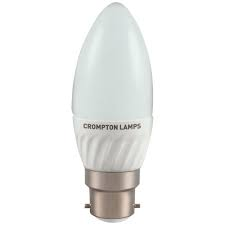 Crompton LCBC4DL LED Candle BC 4W