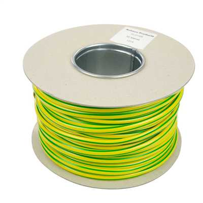 Cable 6491X 10mm Green/Yellow 50m