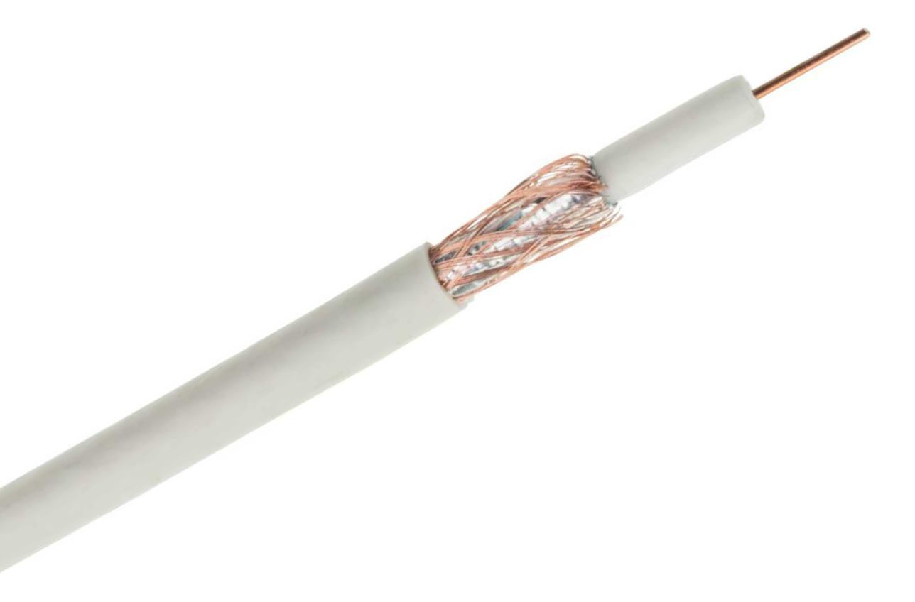 Coax Cable RG6 White