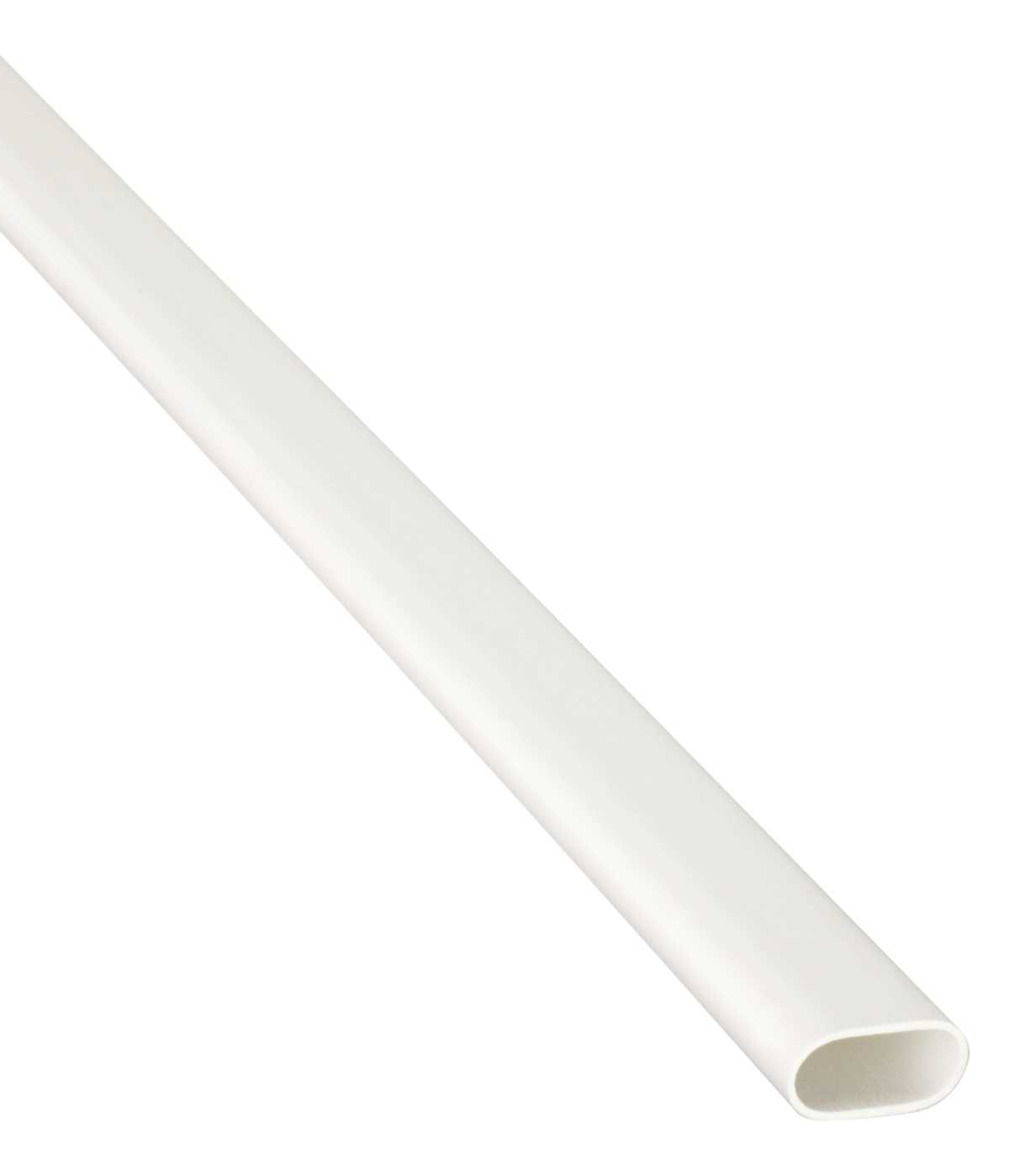 Falcon Plastic Oval Conduit 20mmx3m Whi