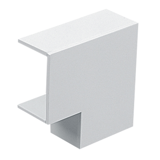 MT Mini Trunking Flat Bend 16x16mm White