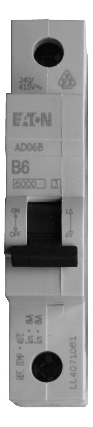 Eaton Memshield 3 - AD06B - 6a Type B Single Pole MCB