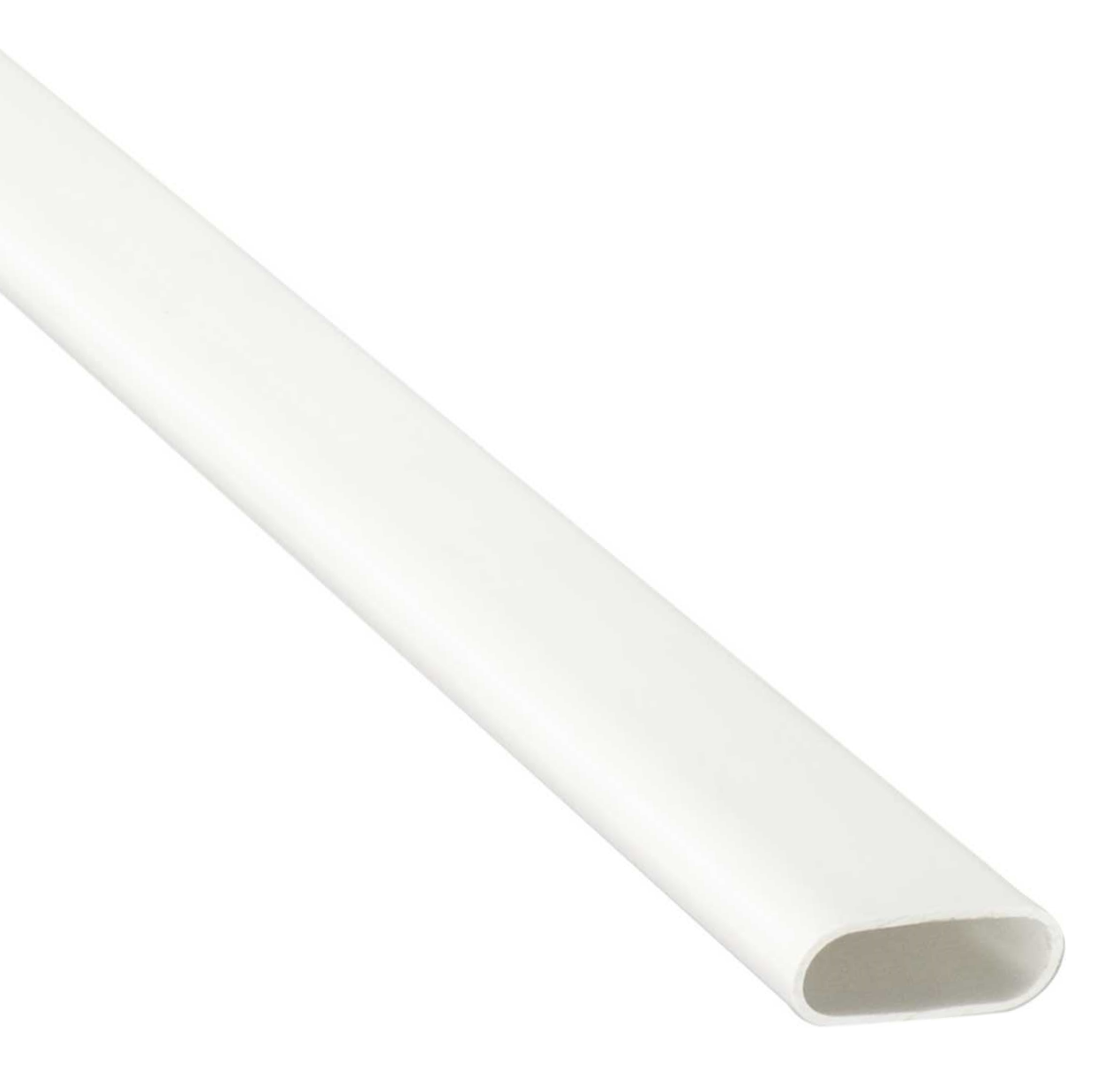 Falcon Plastic Oval Conduit 25mmx3m Whi