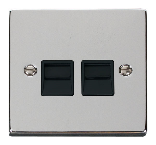 Click VPCH126BK Socket Tel Second Twn PC