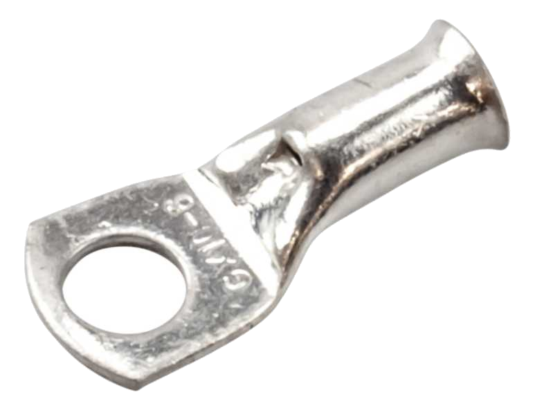 Termtech Copper Terminal Lug 10mm Tube 6mm Ring 