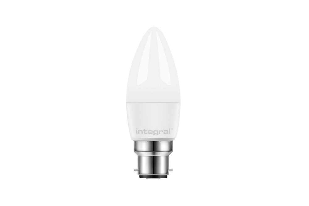 Integral BC Candle Lamp 5.5W 470lm 2700k