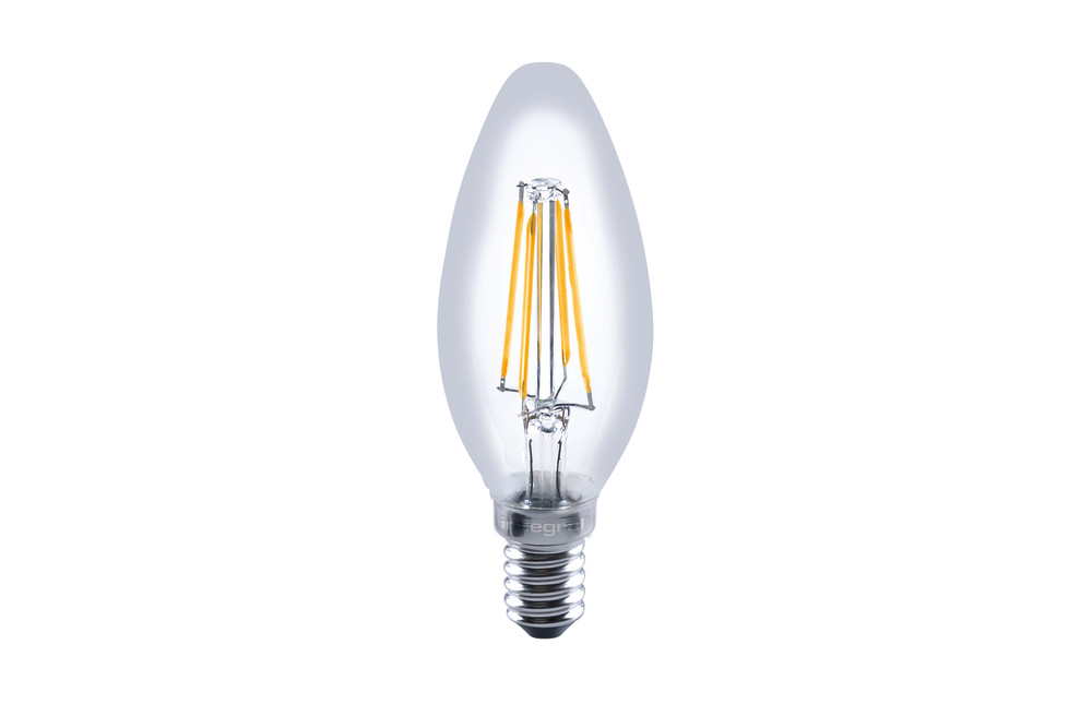 Integral SES Dimmable Filament Candle Lamp 4.2W 470lm 2700K