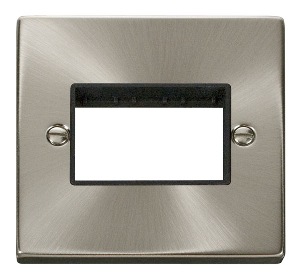 Click VPSC403BK Frontplate 1G 3Aperture